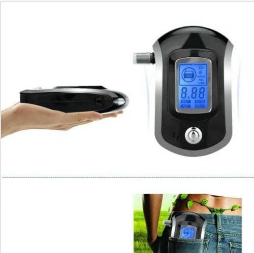 LCD Backlit Alcohol Breathalyzer Tool for Cars
