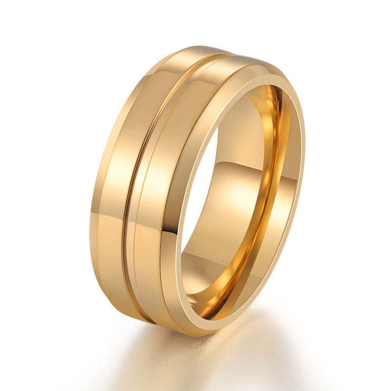 Unisex Electroplating Ring