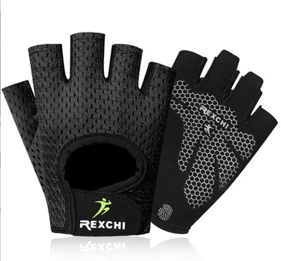 Breathable Half Finger Fitness Gloves for Training