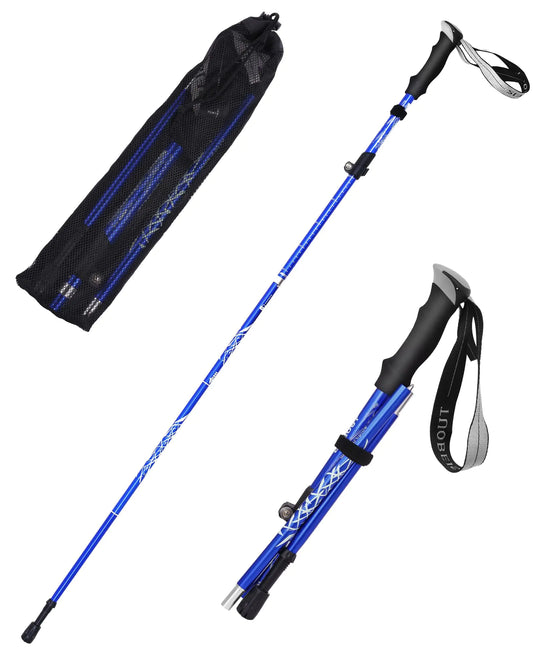 Collapsible Lightweight Hiking Walking Stick Trekking Pole for Hiking
