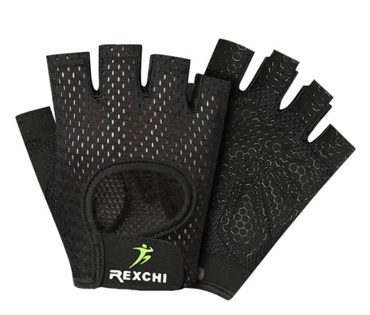 Breathable Half Finger Fitness Gloves for Training