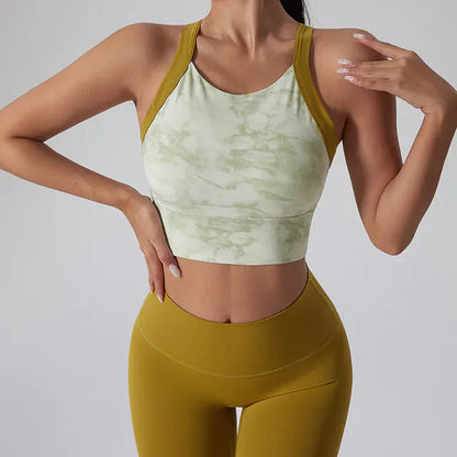 Sleek Fitness Joggers and Yoga Bra Set