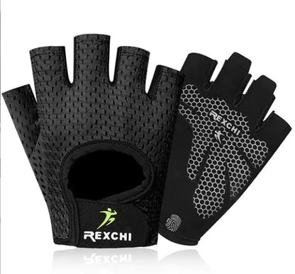 Breathable Half Finger Fitness Gloves for Training