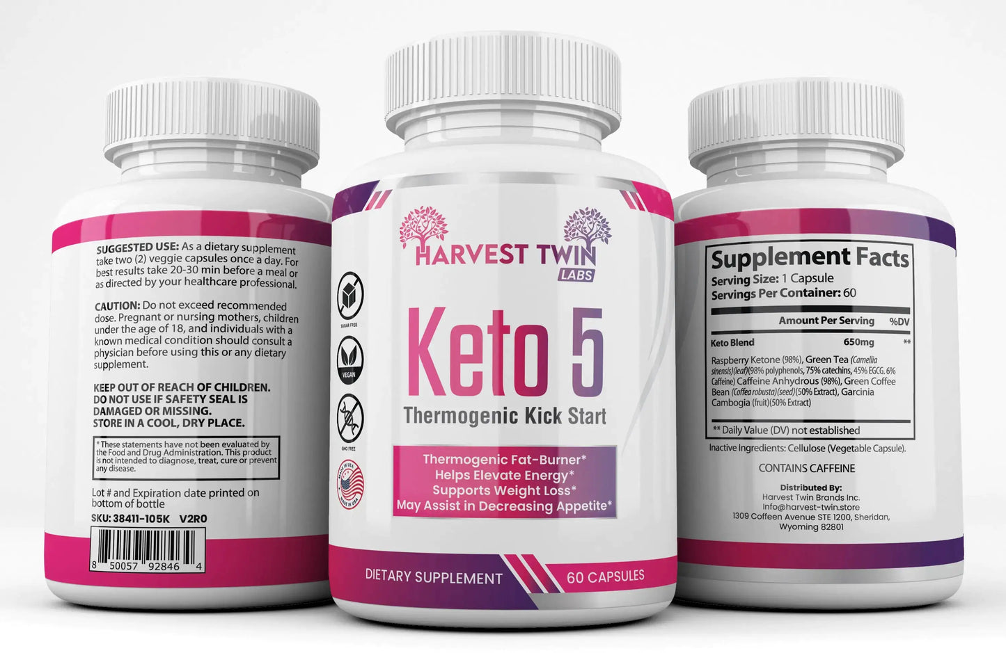 Keto 5 Thermogenic Fat Burner