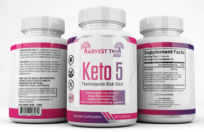 Keto 5 Thermogenic Fat Burner