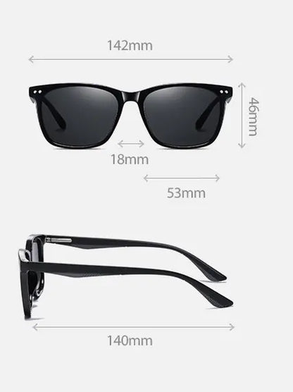 Polarized Square Sunglasses