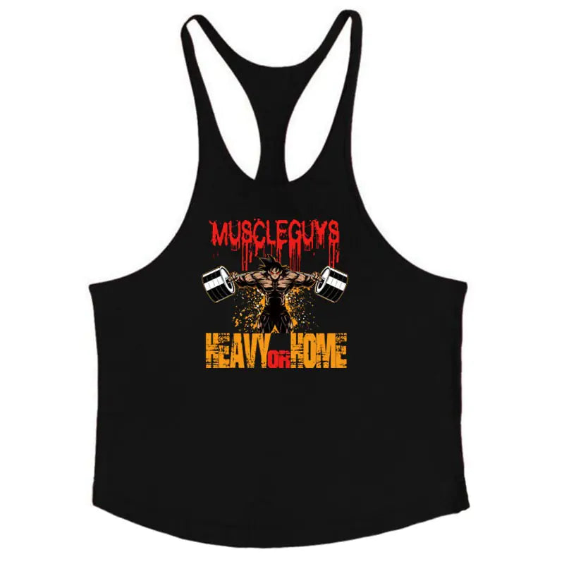 Men's Cotton Vest for Gym and Daily Leisure Wear