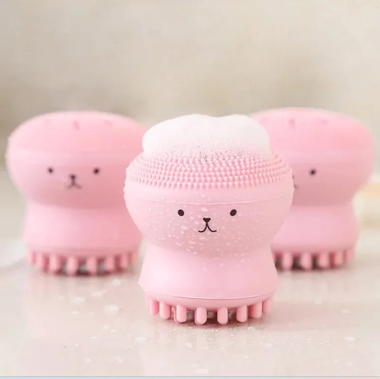 Cleansing & Exfoliating Brush – Cute & Effective Skin Care Tool