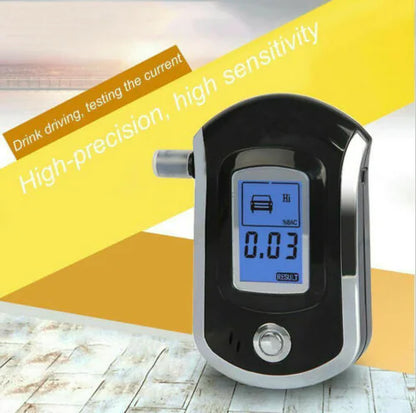 LCD Backlit Alcohol Breathalyzer Tool for Cars