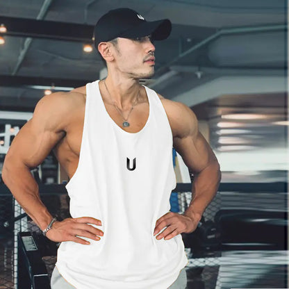 Men's Sleek Sleeveless Gym Tanks