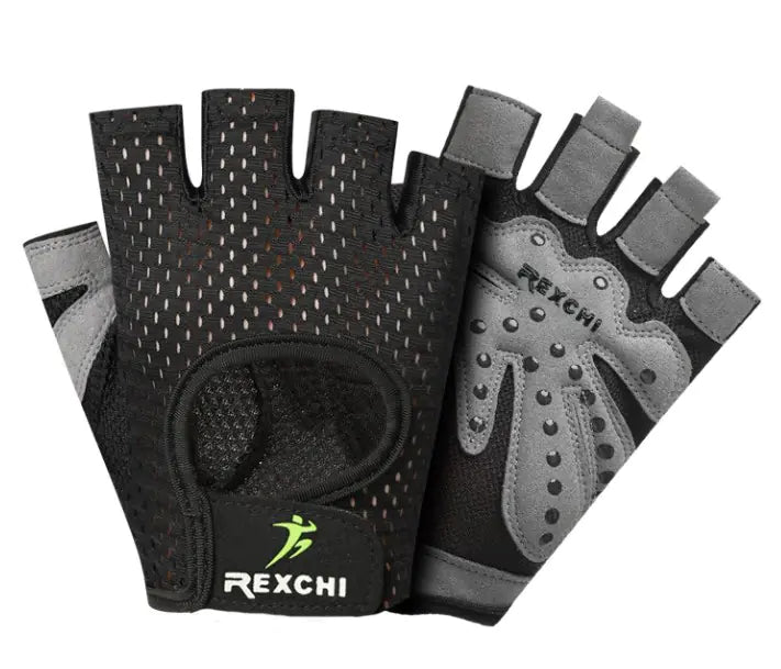 Breathable Half Finger Fitness Gloves for Training