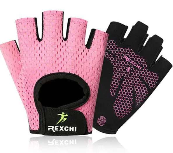 Breathable Half Finger Fitness Gloves for Training
