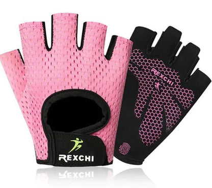 Breathable Half Finger Fitness Gloves for Training
