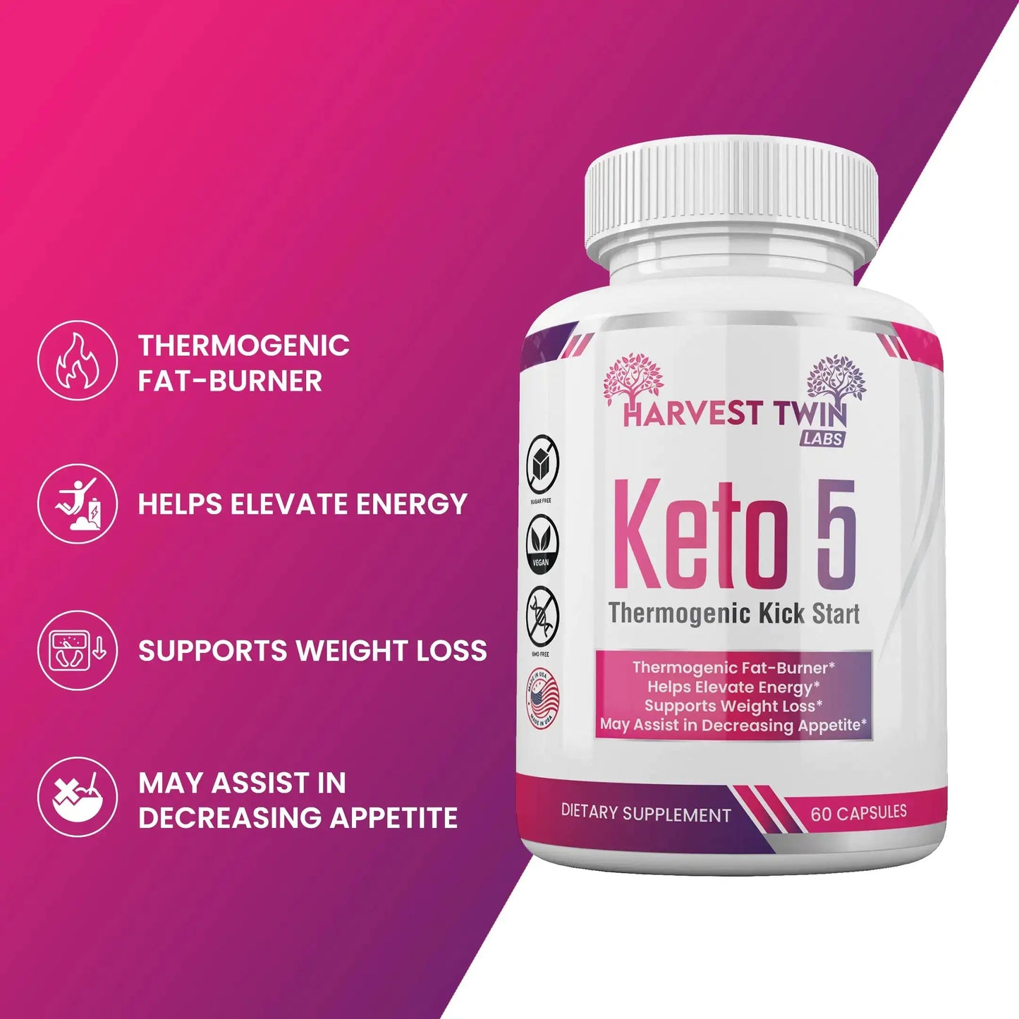Keto 5 Thermogenic Fat Burner
