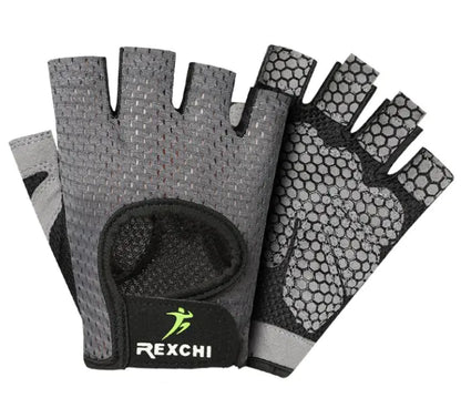 Breathable Half Finger Fitness Gloves for Training