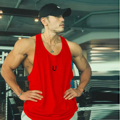 Men's Sleek Sleeveless Gym Tanks