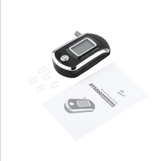 LCD Backlit Alcohol Breathalyzer Tool for Cars