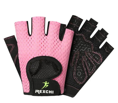 Breathable Half Finger Fitness Gloves for Training